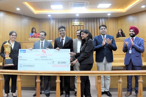 First National Moot Court Competition prize distribution