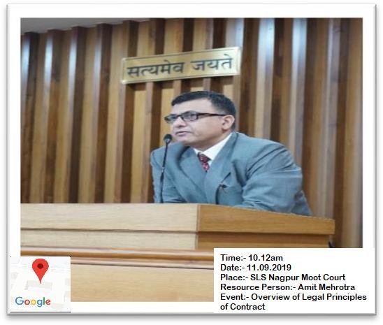 Guest Lecture at SLS Nagpur