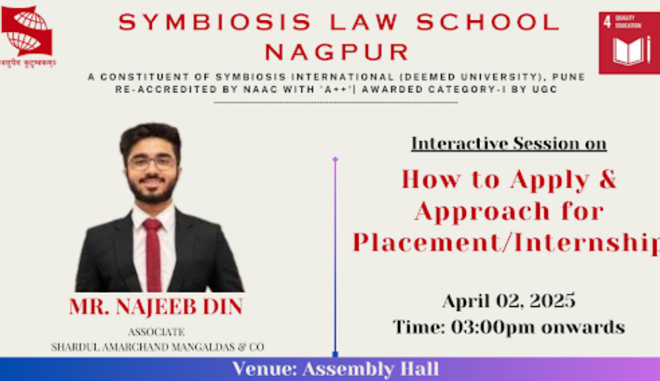 Alumni Session On How To Secure Internships And Placement